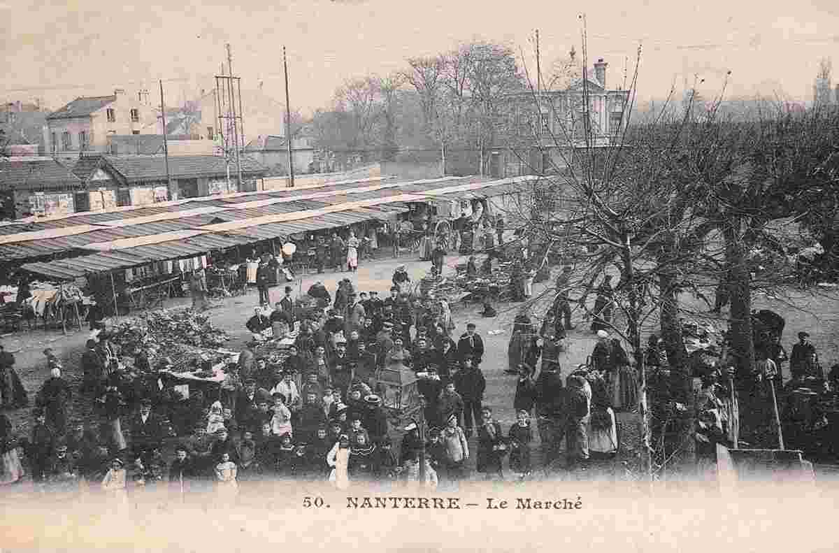Nanterre. Le Marche, 1905