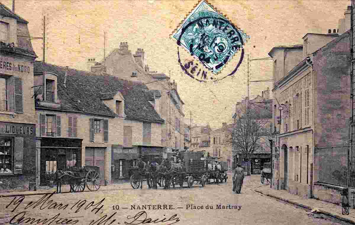 Nanterre. Place du Martray, 1904