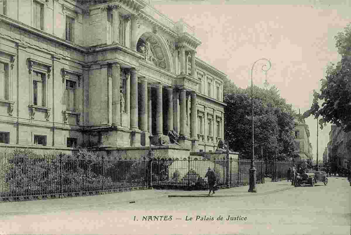 Nantes. Le Palais de Justice