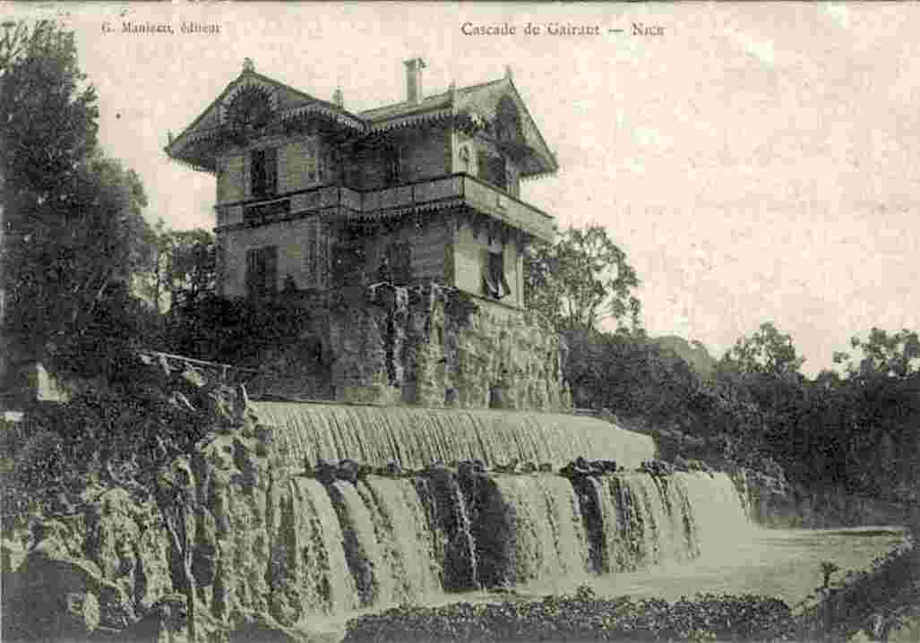 Nice. Cascade de Gairaut, 1904