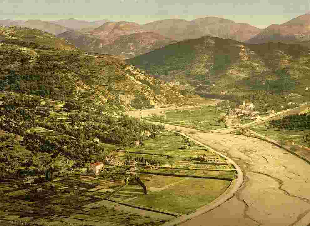 Nice. Trinite et Vallée du Paillon, vers 1890