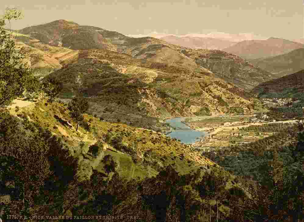 Nice. Vallée du Paillon, vers 1890