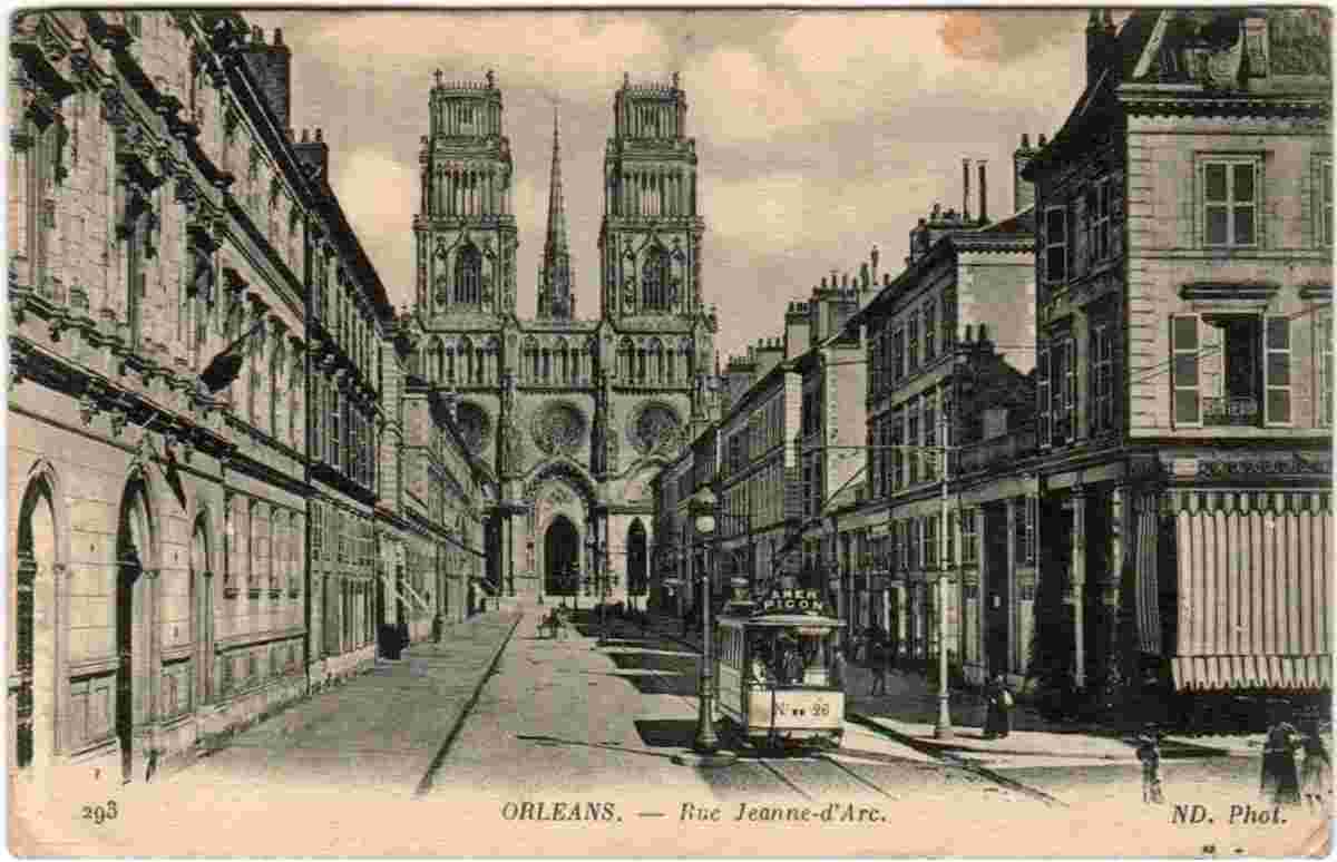 Orléans. Rue Jeanne d'Arc