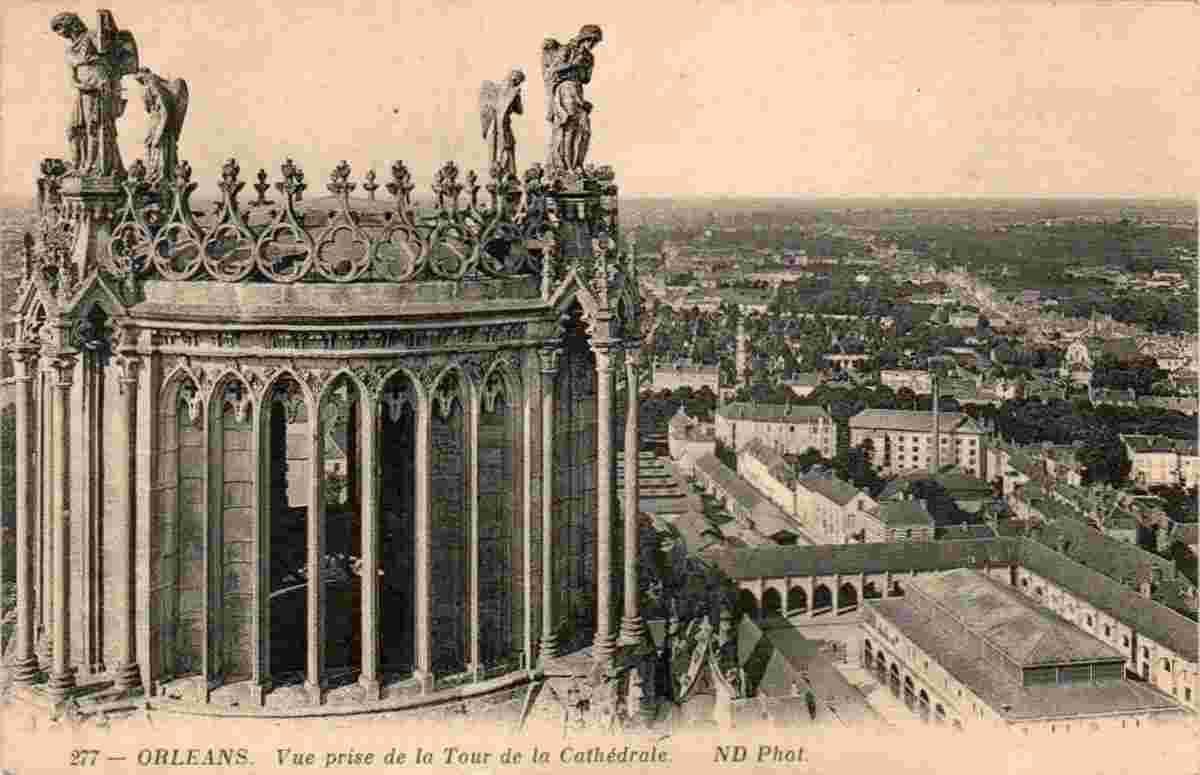 Orléans. Vue prise de la Tours de la Cathédrale