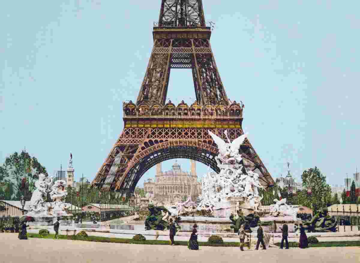Paris. Exposition Universelle, 1900 - Eiffel Tower