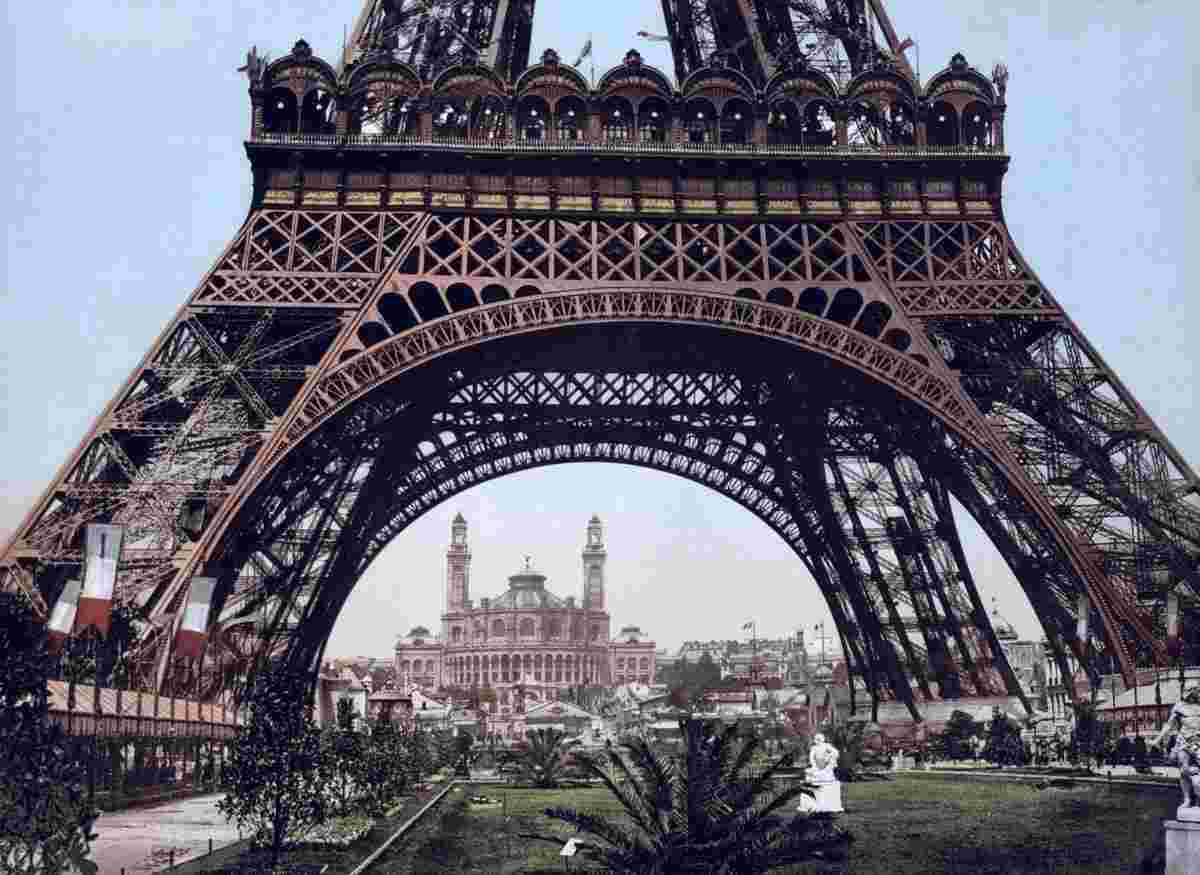 Paris. Exposition Universelle, 1900 - Eiffel Tower