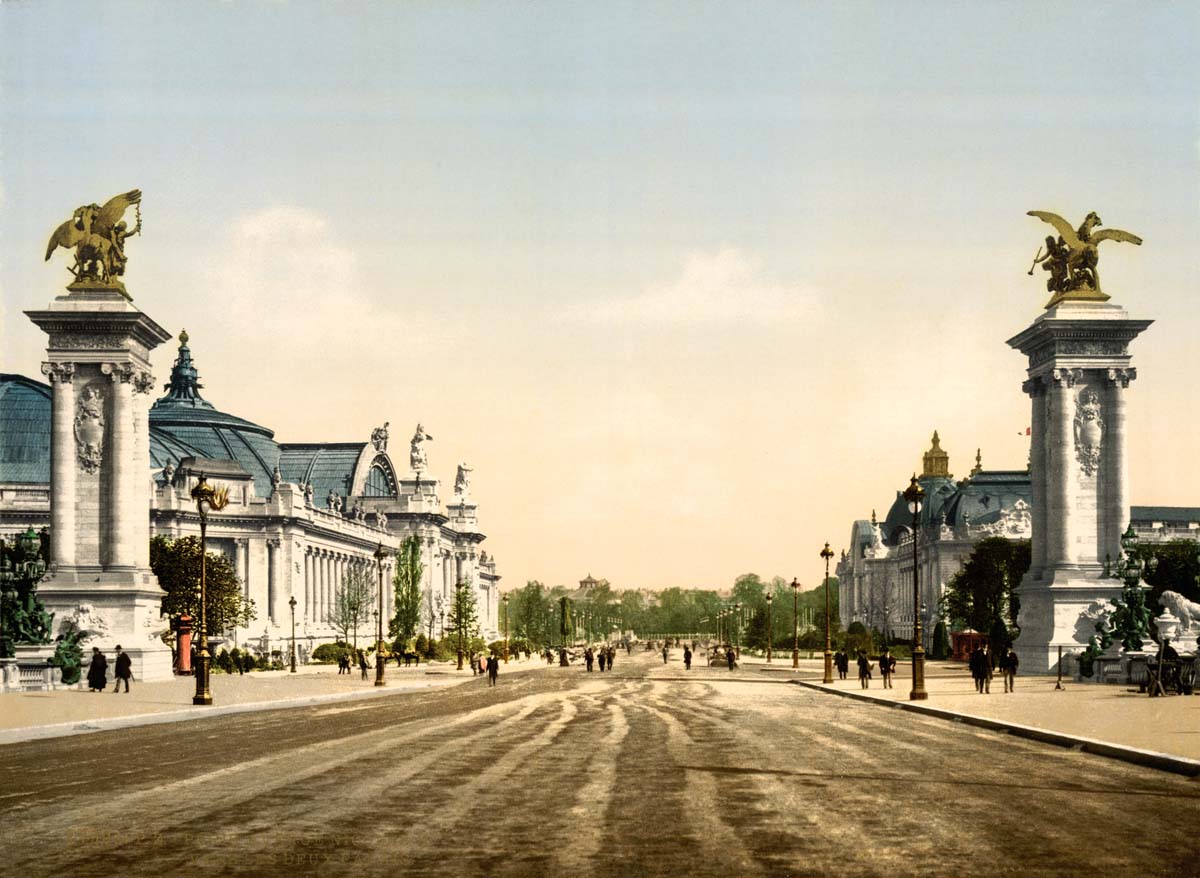 Paris. Exposition Universal 1900 - Grand Palais and Petit Palais, circa 1890