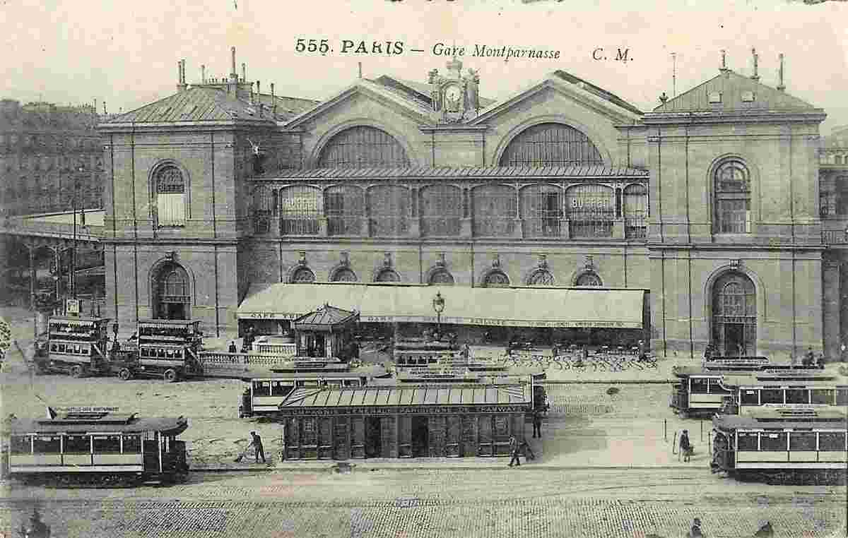 Paris. Gare Montparnasse