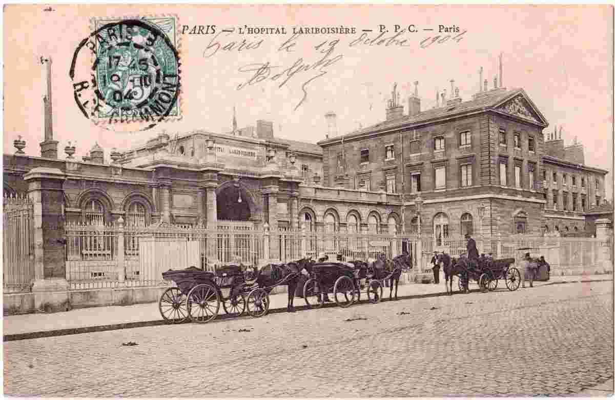 Paris. Hôpital Lariboisière, 1904