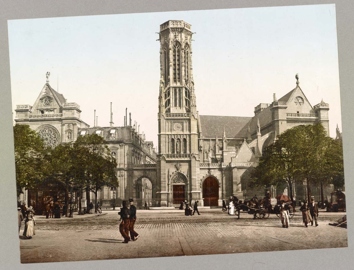 Paris. Saint Germain l'Auxerrois, vers 1890