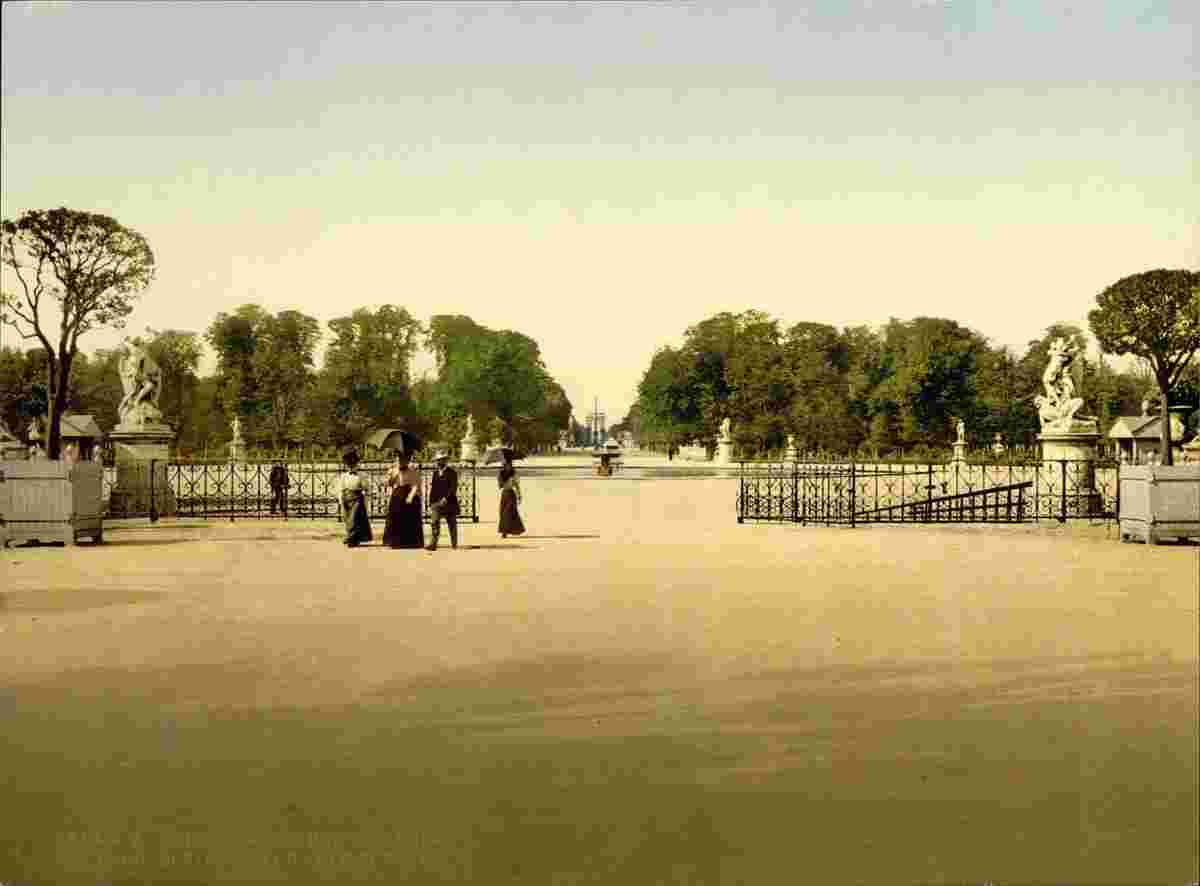 Paris. The Tuileries, circa 1890