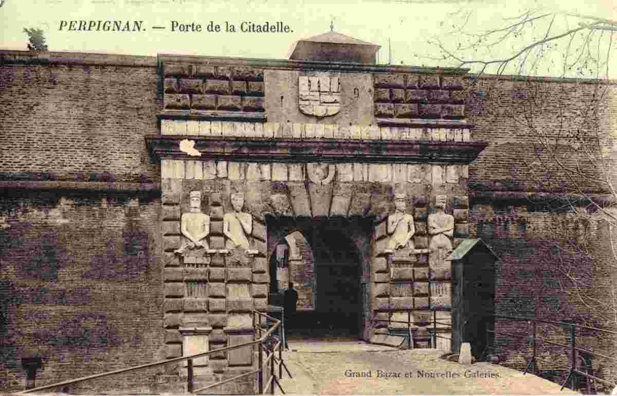 Perpignan. Porte de la Citadelle