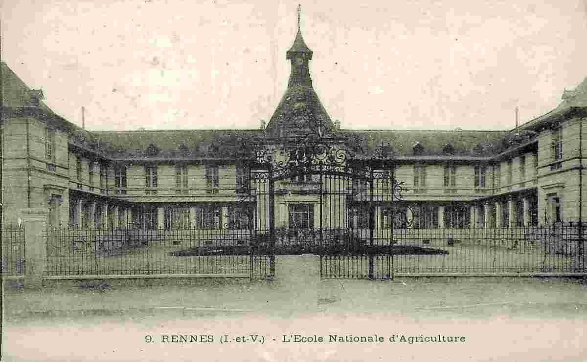 Rennes. L'Ecole Nationale d'Agriculture