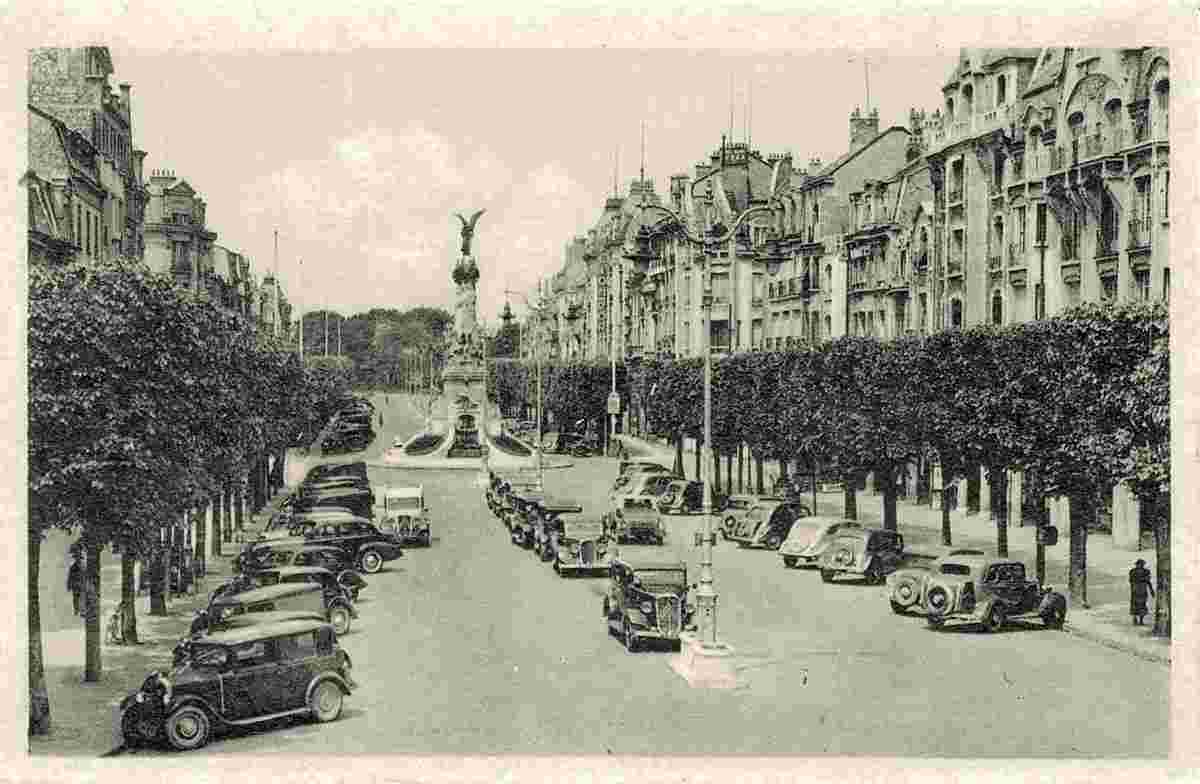 Reims. La Place Drouet d'Erlon