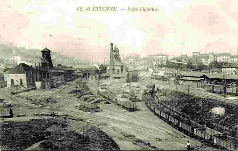 Saint-Étienne. Puits Chàtelus