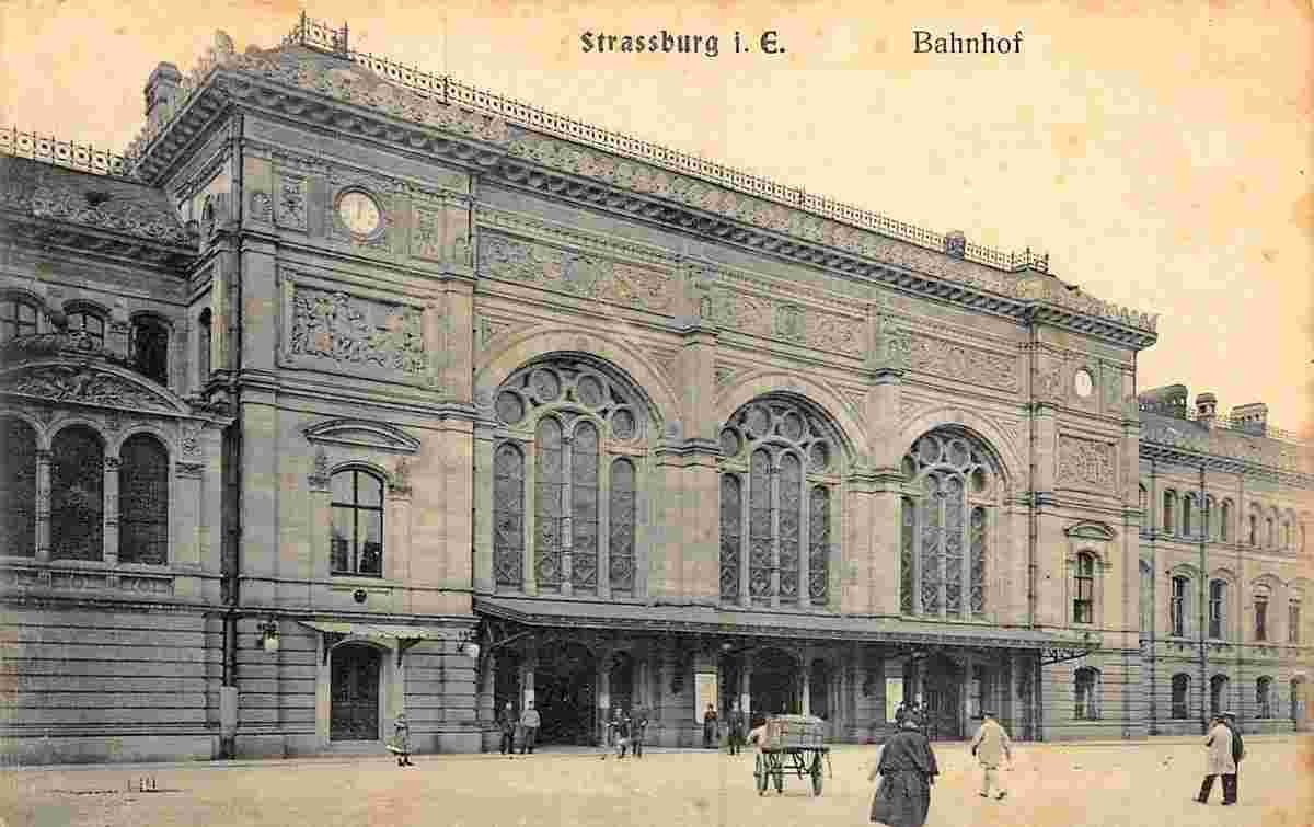Strasbourg. Bahnhof - La Gare
