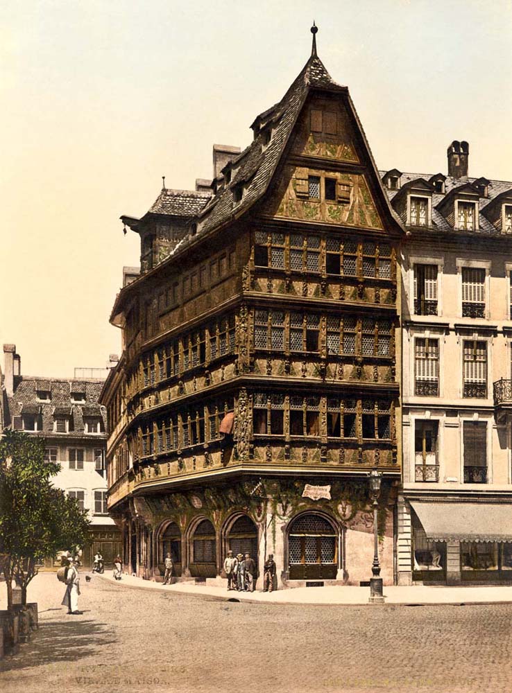 Strasbourg. Maison Kammerzell, 1900