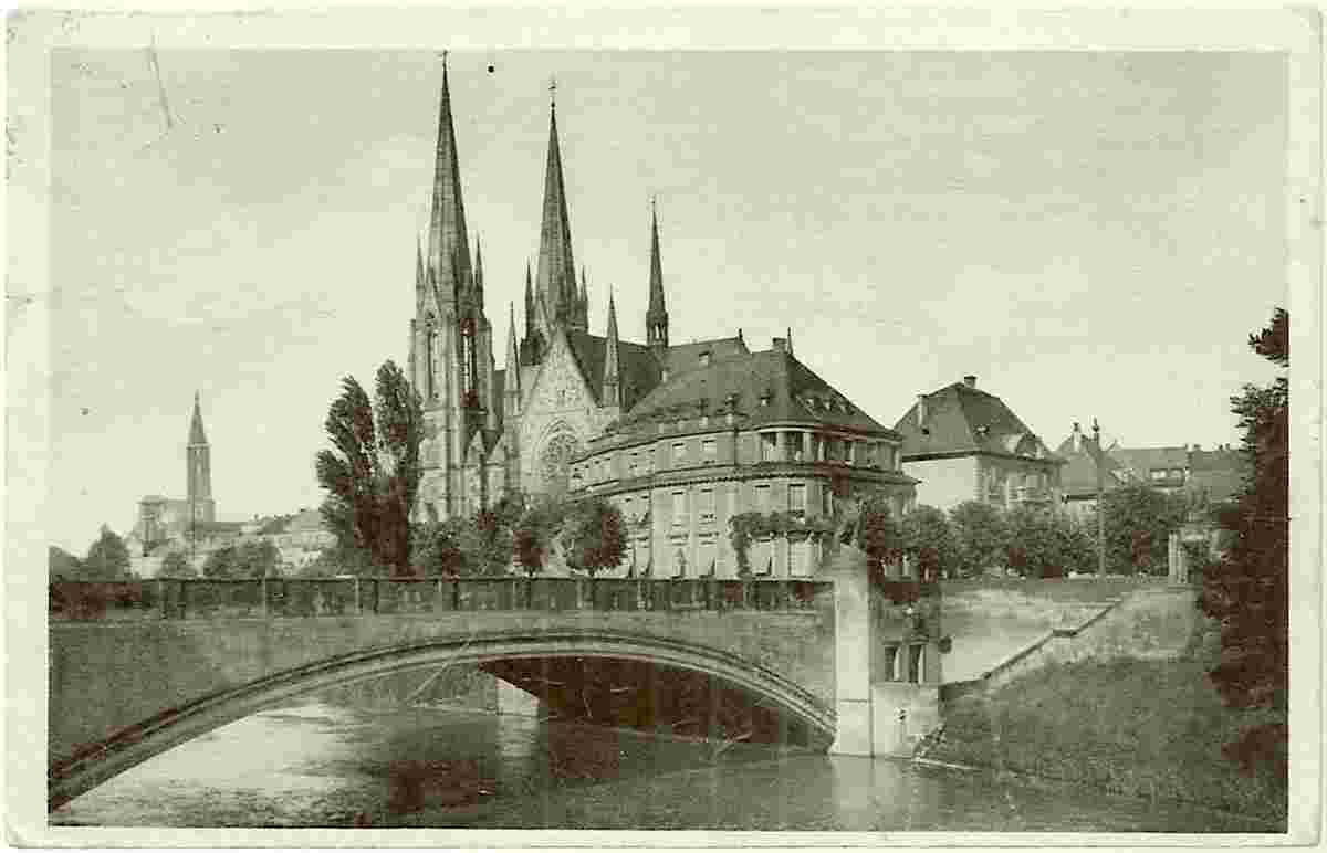Strasbourg. St Pauls Kirche und Münster