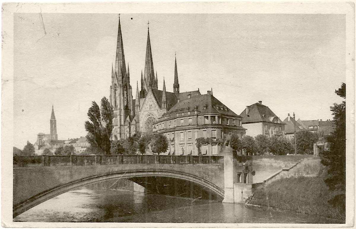 Strasbourg. St Pauls Kirche und Münster
