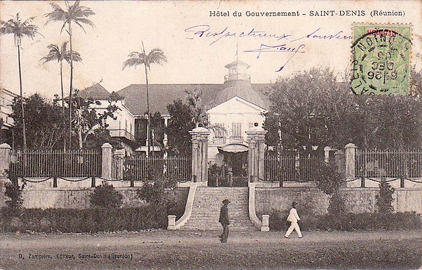 Saint-Denis. Hôtel du Gouvernement