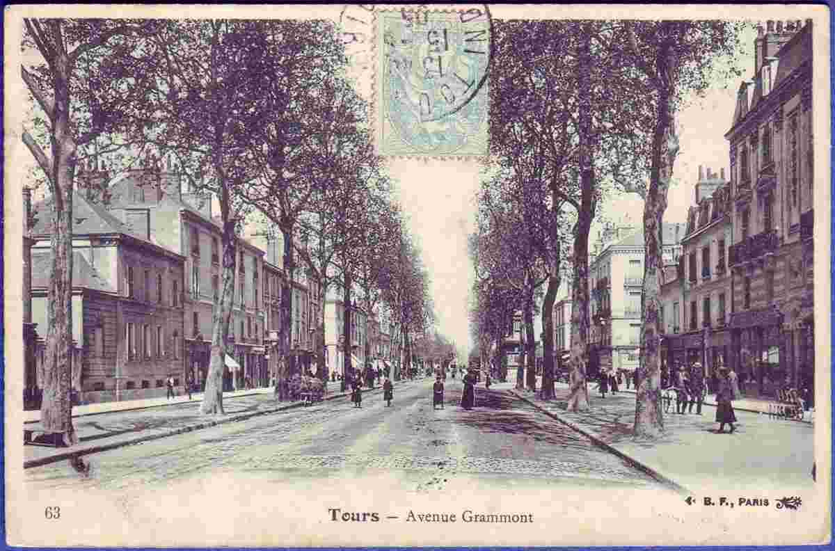 Tours. Avenue Grammont