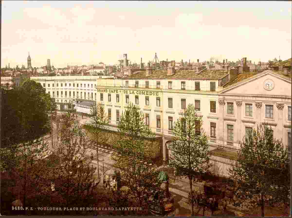 Toulouse. Lafayette Boulevard, 1890