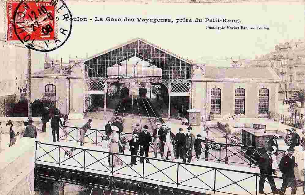 Toulon. La Gare des Voyageurs
