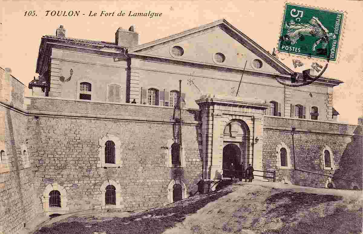 Toulon. Le Fort de Lamalgue, 1912