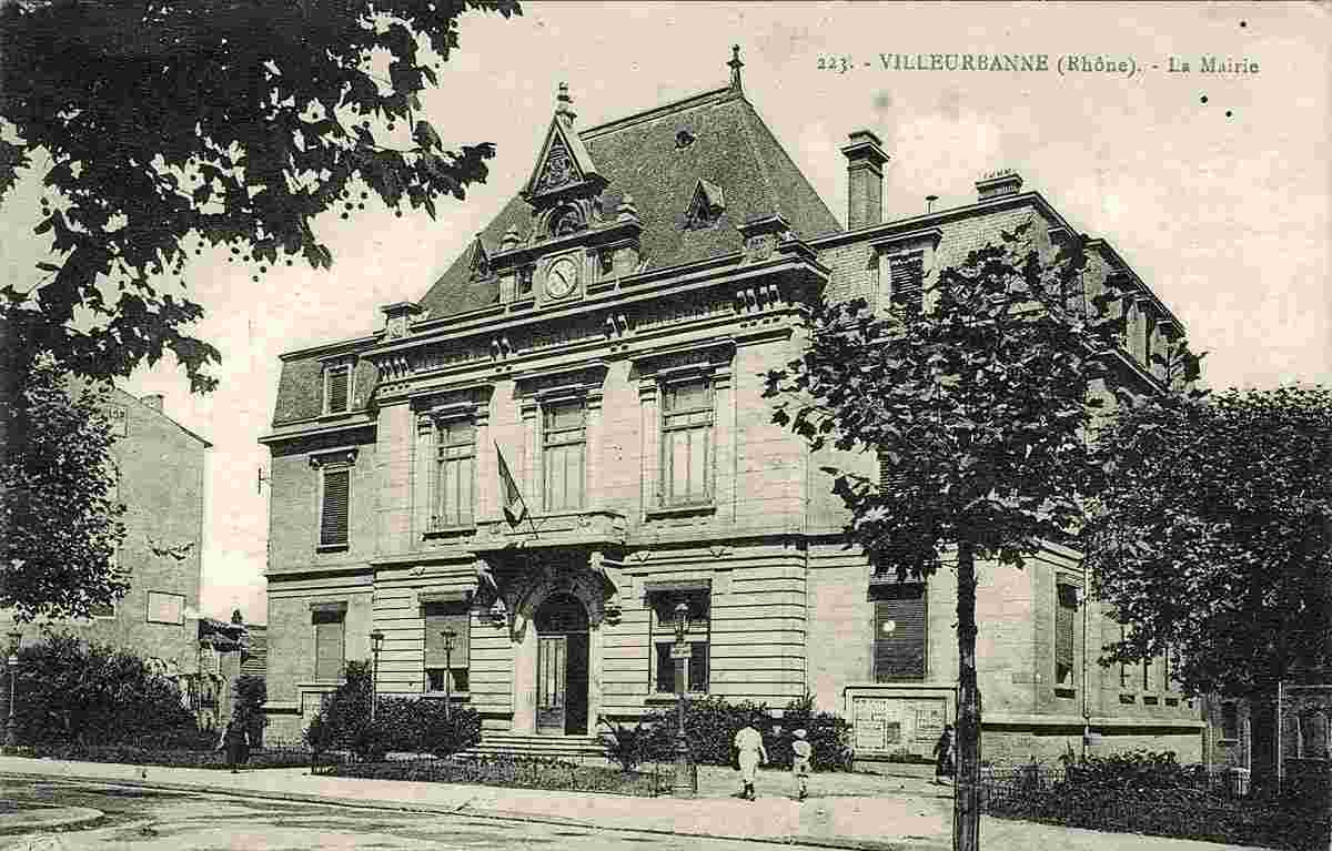 Villeurbanne. L'Hôtel de Ville, 1932