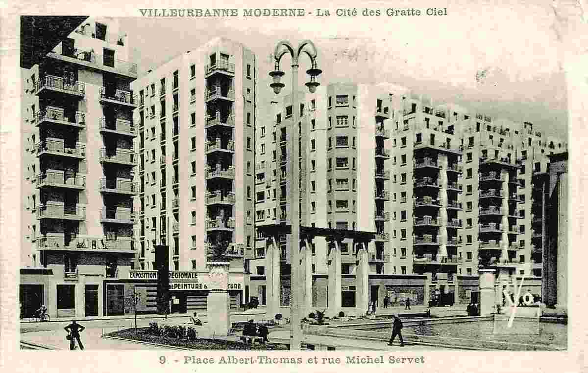Villeurbanne. Place Albert-Thomas