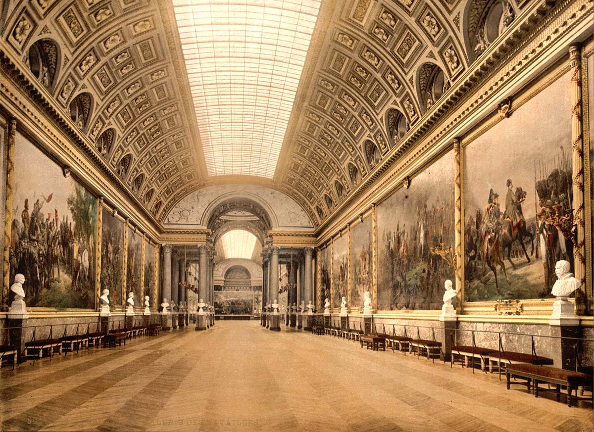 Versailles. Galerie des Batailles, 1890