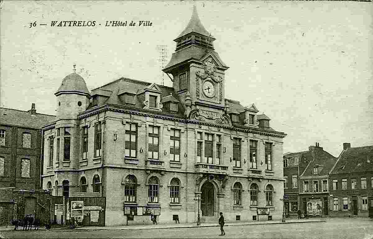 Wattrelos. Hôtel de Ville . 1928