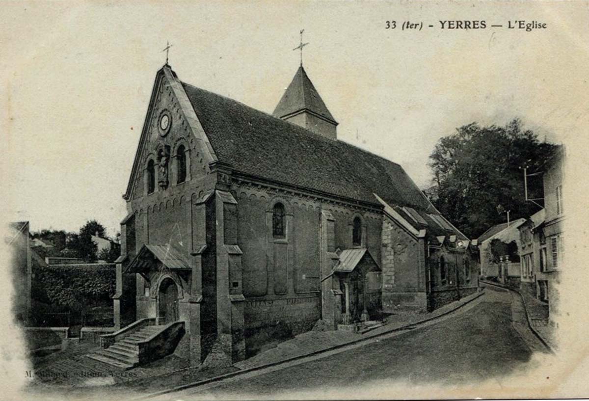 Yerres(Essonne). Église