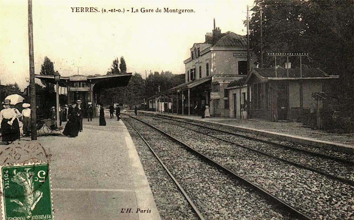 Yerres(Essonne). La Gare