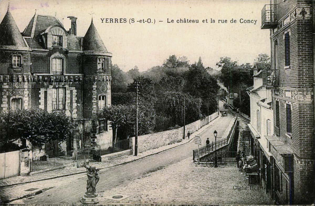 Yerres(Essonne). Rue de Concy